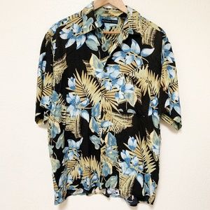 Natural Issue | Men's Hawaiian Button Down Tee L